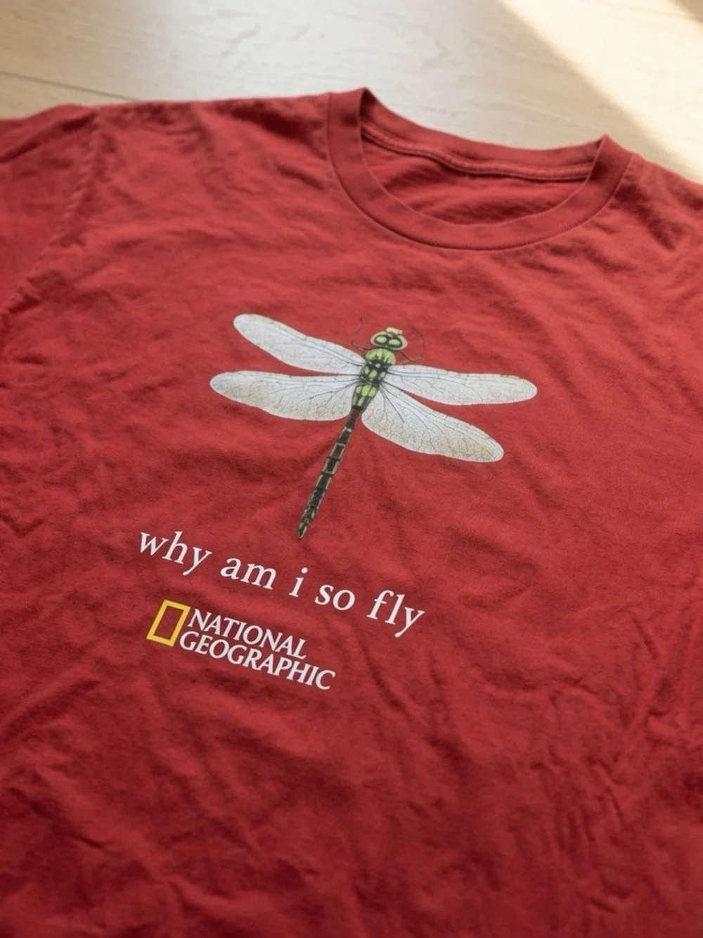 National Geo Why am I So Fly Dragonfly T-Shirt